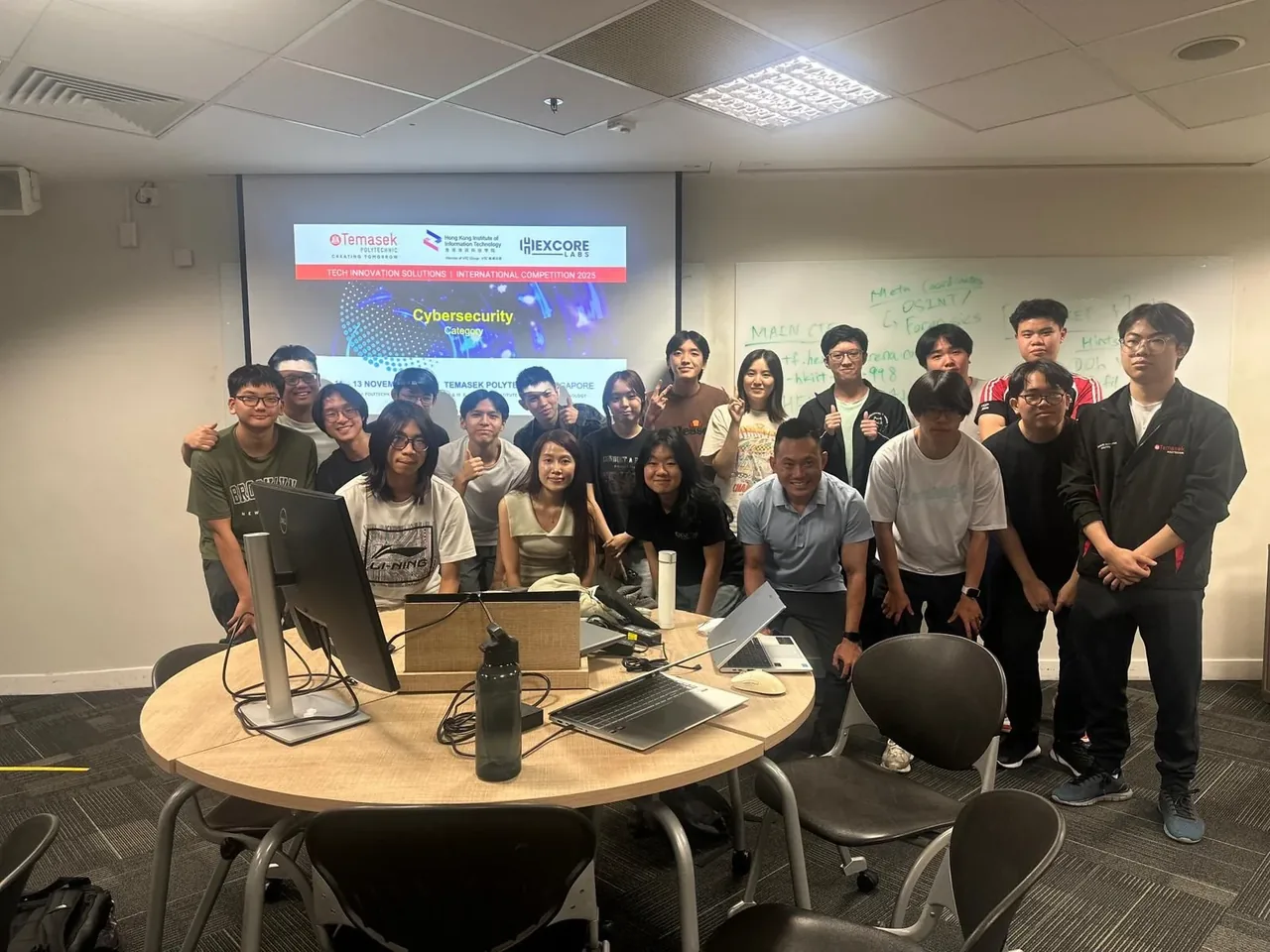 Hexcore Labs Co-Organises Temasek Polytechnic and Hong Kong Institute of Information Technology International